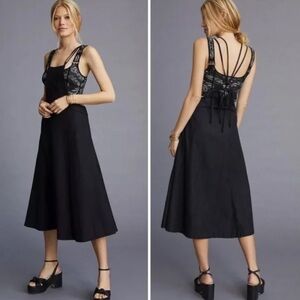 ANTHROPOLOGIE | Modern Pinafore Dress